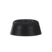Picture of 5/8" OD x 5/16" H Black Rubber Recessed Bumper