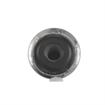 Picture of #10-24 x 1/2" H Bright Nickel Plated Steel Domed Combination Locknut With Rubber Seal