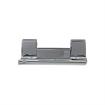 Picture of 1-3/16" Offset 3-3/4" L Chrome Plated Die Cast Slim-Line Standard Duty Edgemount Hinge