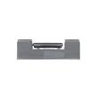 Picture of 1-3/16" Offset 3-3/4" L Chrome Plated Die Cast Slim-Line Standard Duty Edgemount Hinge