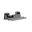 Picture of 1-3/16" Offset 3-3/4" L Chrome Plated Die Cast Slim-Line Standard Duty Edgemount Hinge