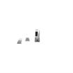 Picture of 10-3/4" L Chrome Plated Die Cast Magnetic/Mechanical Edgemount Latch With Offset Handle