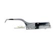 Picture of 10-3/4" L Chrome Plated Die Cast Magnetic/Mechanical Edgemount Latch With Offset Handle And Cylinder Lock