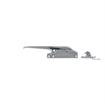 Picture of 9-5/16" L Chrome Plated Die Cast Snap-Action Mechanical Edgemount Latch With Padlock Feature