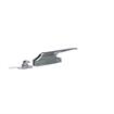 Picture of 9-5/16" L Chrome Plated Die Cast Snap-Action Mechanical Edgemount Latch With Padlock Feature