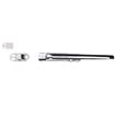 Picture of 9-5/16" L Chrome Plated Die Cast Snap-Action Mechanical Edgemount Latch With Padlock Feature
