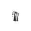 Picture of 1-1/4" Offset Chrome Plated Die Cast Standard Duty Edgemount Hinge
