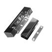 Picture of 1-1/8" Offset 5-1/2" L Chrome Plated Die Cast Non-Rise Adjustable Edgemount Hinge