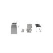 Picture of 1-5/8" Offset 5-3/4" L  Stainless Steel Lift-Off Self-Closing Edgemount Hinge