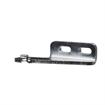 Picture of Chrome Plated Steel Right Hand Horizontal Cartridge Bracket With Horizontal Mounting Holes