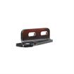 Picture of Chrome Plated Steel Right Hand Horizontal Cartridge Bracket With Horizontal Mounting Holes