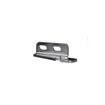 Picture of Chrome Plated Steel Left Hand Horizontal Cartridge Bracket With Horizontal Mounting Holes