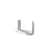 Picture of Chrome Plated Steel Left Hand Horizontal Pivot Bracket With Horizontal Mounting Holes