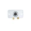 Picture of SPST Push Button Contact Switch With Black Bakelite Plunger