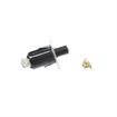 Picture of SPST Push Button Contact Switch With Black Bakelite Plunger