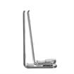 Picture of 7/16" Offset Nickel Plated Steel Pivot Hinge