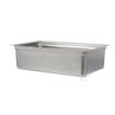 Picture of 21.5"L X 13.5"W X 6"H Stainless Steel Hot Food Well with Drain