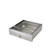 Picture of 20" W x 20" L x 5" D Stainless Steel Heavy Duty Drawer Assembly with Cylinder Lock and Stainless Steel Pan