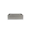 Picture of 20" W x 20" L x 5" D Stainless Steel Heavy Duty Drawer Assembly with Cylinder Lock and Stainless Steel Pan
