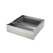 Picture of 20" W x 20" L x 5" D Stainless Steel Heavy Duty Drawer Assembly with ABS Plastic Pan