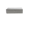 Picture of 16-1/4" W x 16-5/8" L x 4" H Stainless Steel Lockable Cash Drawer with Removable Currency Tray and Cover