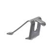 Picture of 3/4" W Stainless Steel Snap-In Shelf Support Clip With 1/2" H Tab For Heavy Duty Square Pilaster