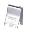 Picture of 7/8" W Zinc Plated Steel Snap-In Shelf Support Clip With 7/16" H Tab