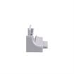 Picture of Matte Gray PVC Corner Insert For Use With T55-20-011 Breaker Strip