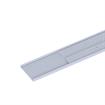 Picture of 2" W x 72" L Matte Gray PVC Two Piece Snap-On Breaker Strip