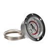 Picture of 2" Dial Stainless Steel Flush Front Recessed Mount Refrigerator/Freezer Thermometer