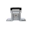 Picture of -1/8" To 3/8" Polished Chrome Adustable Strike For W19 Series Walk-In Cooler Door Safety Latch