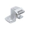 Picture of -1/8" To 3/8" Satin Chrome Adustable Strike For W19 Series Walk-In Cooler Door Safety Latch