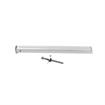Picture of 20" Long Brushed Aluminum Panic/Exit Bar With Stainless Steel Inside Safety Release For 3" Door Thickness