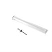Picture of 20" Long Brushed Aluminum Panic/Exit Bar With Stainless Steel Inside Safety Release For 3" Door Thickness