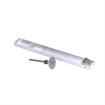 Picture of 20" Long Brushed Aluminum Panic/Exit Bar With Stainless Steel Inside Safety Release For 4" Door Thickness