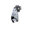 Picture of -1/8 to 3/8" Offset Polished Chrome Heavy Duty Walk-In Cooler Door Safety Latch with Strike