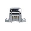 Picture of 3/4" To 1-5/8" Polished Chrome Adustable Strike For W38 Series Walk-In Cooler Door Safety Latch