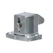 Picture of 3/4" To 1-5/8" Polished Chrome Adustable Strike For W38 Series Walk-In Cooler Door Safety Latch