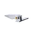 Picture of 6-1/4" L Satin Chrome Flush Offset Cam-Rise Walk-In Door Hinge