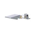 Picture of 6-1/4" L Satin Chrome Flush Offset Cam-Rise Walk-In Door Hinge