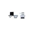 Picture of Flush Offset Polished Chrome Adjustable Cam-Rise Lift-Off Walk-In Door Hinge