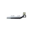 Picture of Flush Offset Polished Chrome Adjustable Cam-Rise Lift-Off Walk-In Door Hinge