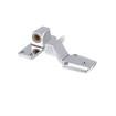 Picture of Flush Offset Polished Chrome Cam-Rise Lift-Off Walk-In Door Hinge With Short Strap