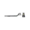 Picture of 3/8" Offset Polished Chrome Cam-Rise Lift-Off Walk-In Door Hinge