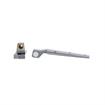 Picture of 2" Offset Polished Chrome Cam-Rise Lift-Off Walk-In Door Hinge