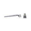 Picture of 2" Offset Polished Chrome Cam-Rise Lift-Off Walk-In Door Hinge