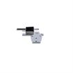 Picture of 1-3/8" Offset Polished Chrome Cam-Rise Walk-In Door Hinge With Spring Assist
