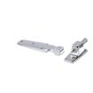 Picture of 1-3/8" Offset Polished Chrome Cam-Rise Walk-In Door Hinge With Spring Assist
