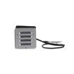 Picture of 5" x 5"  23 Watt 120 Volt Aluminum Heated Round Vent Port For 4" Thick Walk-In Freezers