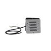 Picture of 5" x 5"  23 Watt 120 Volt Aluminum Heated Round Vent Port For 6" Thick Walk-In Freezers